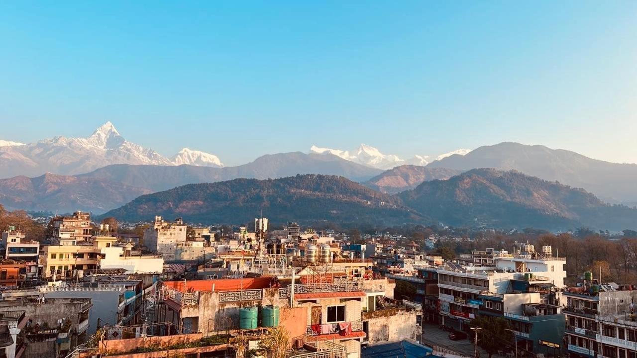 Penthouse 3 Bedroom Apartment With A Beautiful View Pokhara Exterior foto